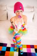 Colorful Gogo Dancer Outfit