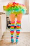 Colorful Gogo Dancer Outfit