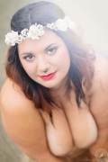 Portrait with a Floral Wreath