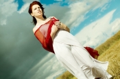 Chlor Cyan - Red Shawl