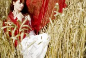 Chlor Cyan - Red Shawl