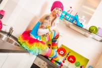 Colorful Gogo Dancer Outfit