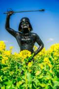 Darth Vader masked girl